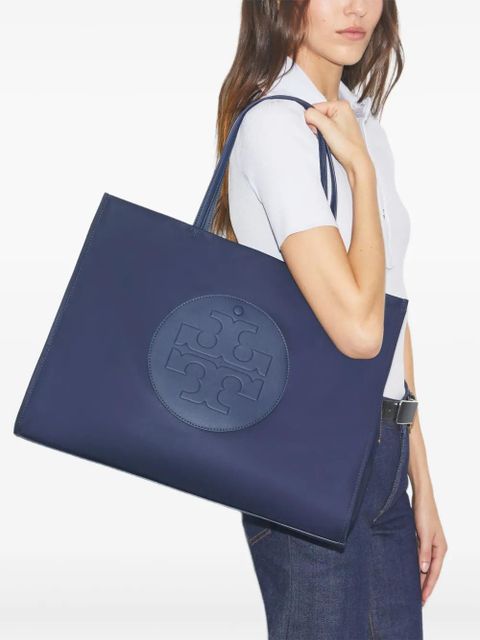 Tory Burch Ella logo-embossed tote bag - Blue - zdjęcie produktu nr 1