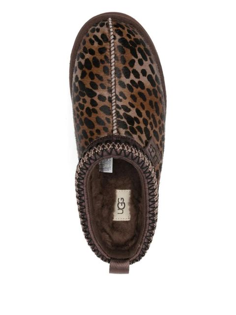 UGG Tazz Caspian leopard-print platform mules - Brown - zdjęcie produktu nr 2