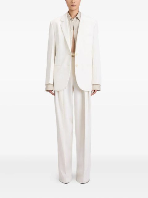 Victoria Beckham tailored wool jacket - White