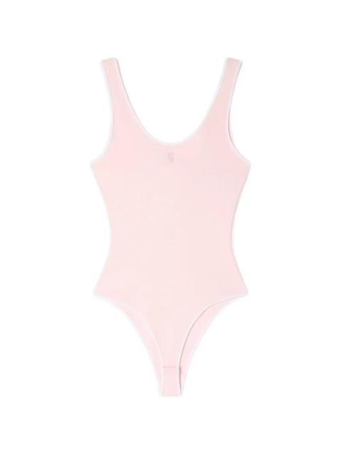 SANDRO logo-embroidery bodysuit - Pink - zdjęcie produktu nr 1