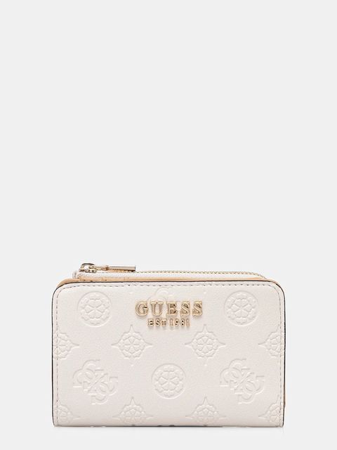 Guess portfel PHOEBE damski kolor beżowy SWPD96 65156 - zdjęcie produktu nr 1