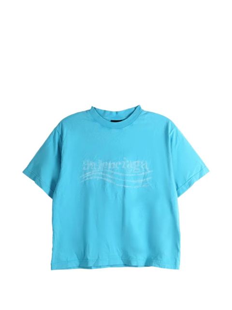 Balenciaga printed T-shirt - Blue - zdjęcie produktu nr 1