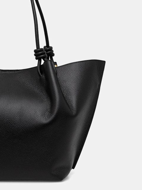 Coccinelle torebka skórzana FINN kolor czarny E1 U07 11 01 01