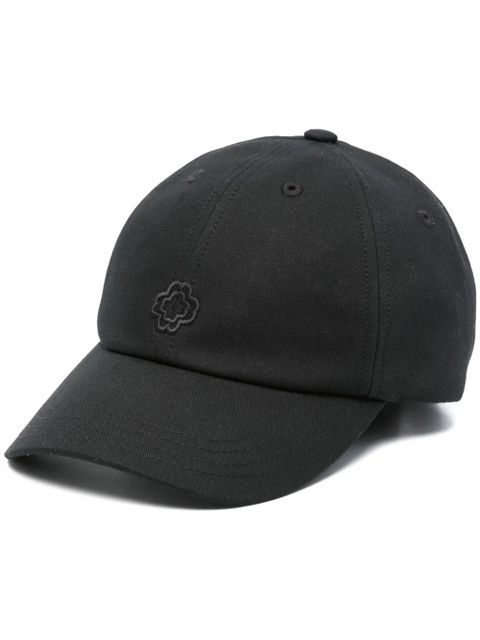 Maje buckle-detail cotton baseball cap - Black - zdjęcie produktu nr 1
