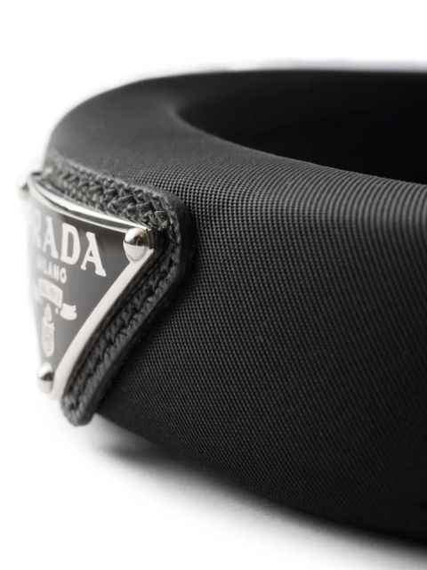 Prada Re-Nylon headband - Black - zdjęcie produktu nr 2