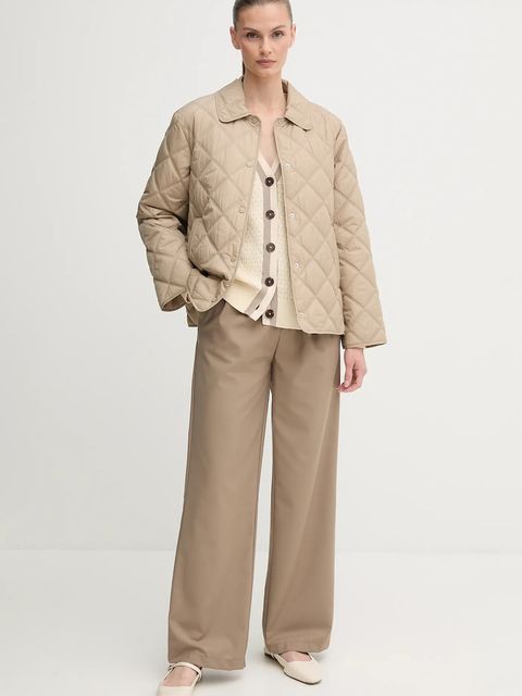 Gant kurtka kolor beżowy przejściowa oversize 4700379 - zdjęcie produktu nr 2