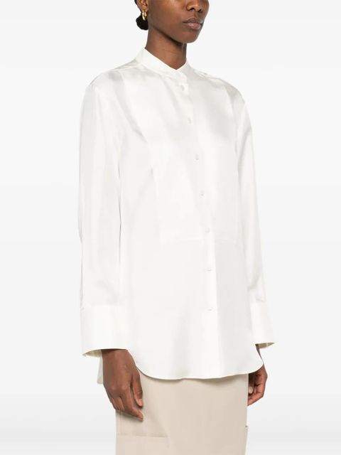 Róhe silk shirt - Neutrals