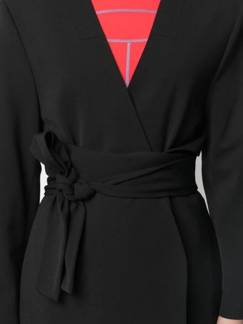 AMBUSH asymmetric-hem belted blazer - Black - zdjęcie produktu nr 2