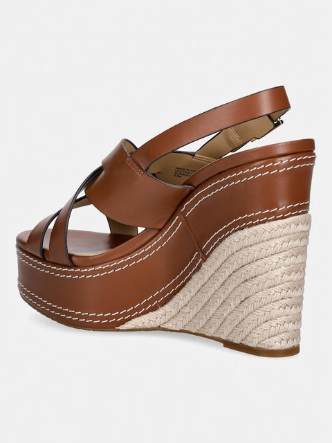 MICHAEL Michael Kors sandały skórzane Nora Wedge - zdjęcie produktu nr 2