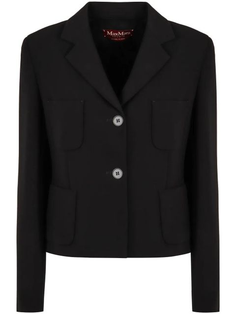 Max Mara single-breasted blazer - Black - zdjęcie produktu nr 1