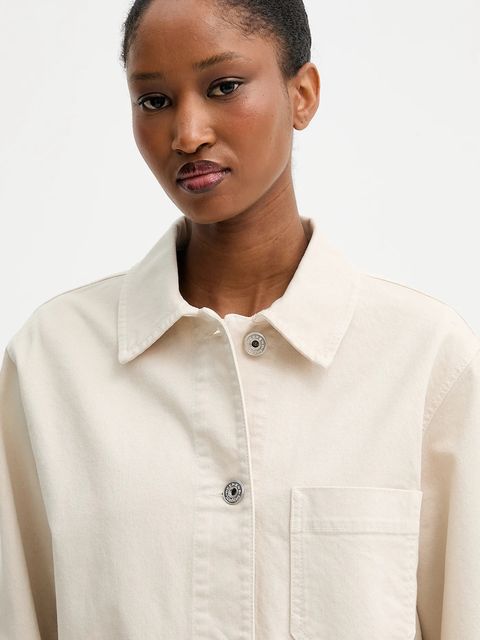 Weekend Max Mara kurtka CLASSE kolor beżowy przejściowa 2525046071600