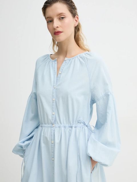 Levi's sukienka bawełniana JOLENE LS MAXI DRESS