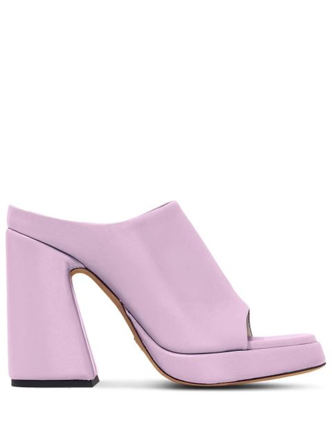 Proenza Schouler Forma 110mm platform sandals - Purple - zdjęcie produktu nr 1