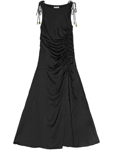 GANNI draped dress - Black - zdjęcie produktu nr 1