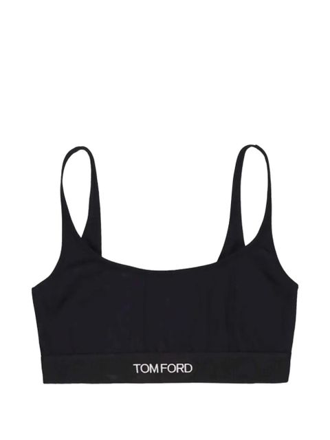 TOM FORD logo-band bra - Black - zdjęcie produktu nr 1