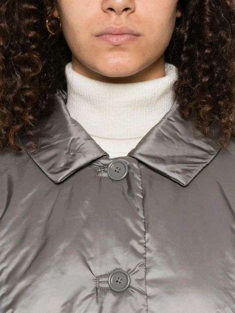 Max Mara Green padded buttoned jacket - Grey