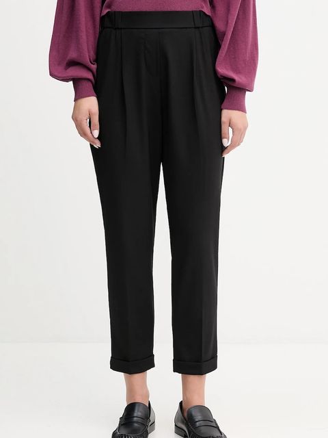 United Colors of Benetton spodnie damskie kolor czarny 4962DF079 - zdjęcie produktu nr 1