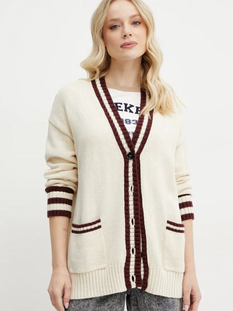 Weekend Max Mara kardigan damski kolor beżowy 2515341061600