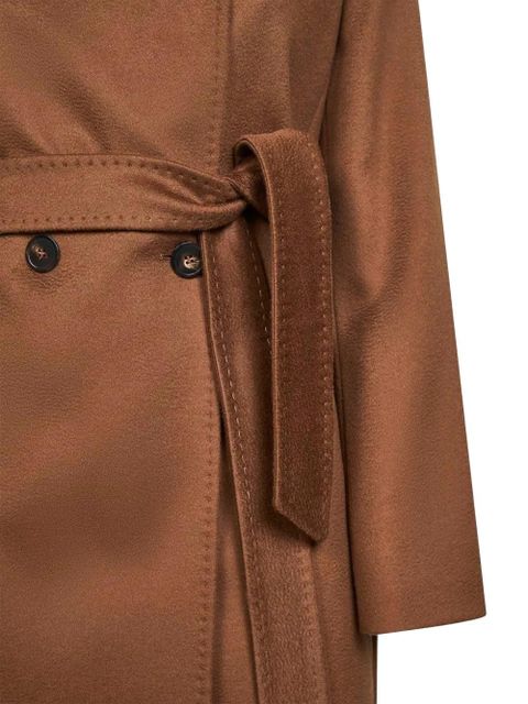 Max Mara Bcollag double-breasted belted coat - Brown