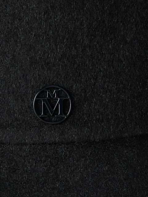 Maison Michel logo-plaque bucket hat - Black - zdjęcie produktu nr 2