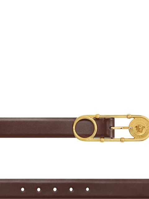 Versace Safety Pin buckle belt - Brown - zdjęcie produktu nr 2