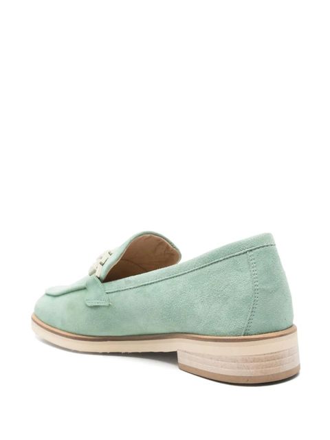 Casadei suede loafers - Green