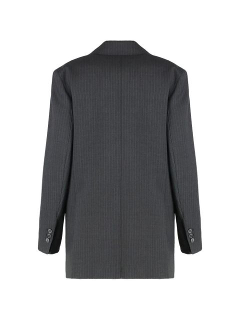 Weekend Max Mara pinstripe wool blazer - Grey - zdjęcie produktu nr 2