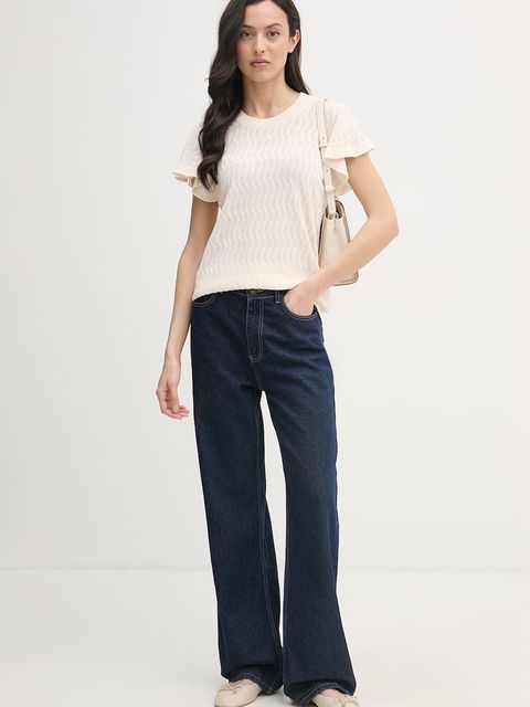 Mos Mosh sweter damski bawełniany Ganna - zdjęcie produktu nr 1