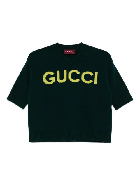 Gucci logo sweater - Green - zdjęcie produktu nr 1