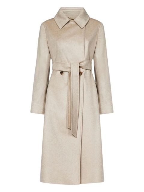 Max Mara double-breasted coat - Neutrals - zdjęcie produktu nr 1