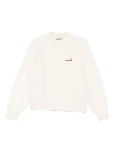 Carhartt WIP logo-embroidered sweatshirt - Neutrals