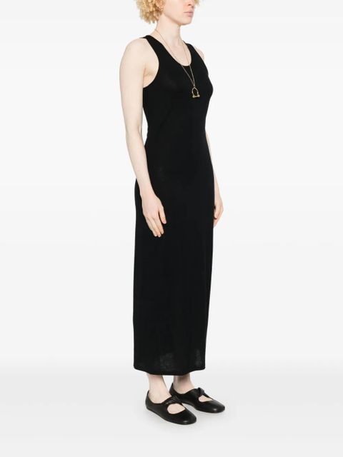 LouLou de Saison Myron maxi dress - Black
