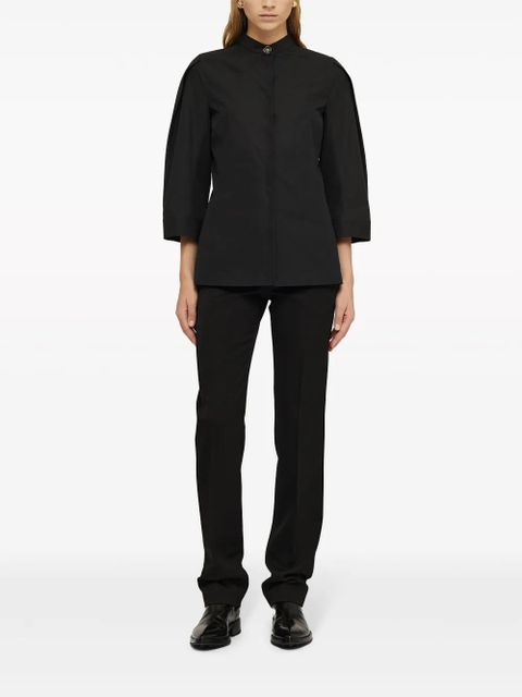 Jil Sander Saturday P.M. cotton shirt - Black - zdjęcie produktu nr 2