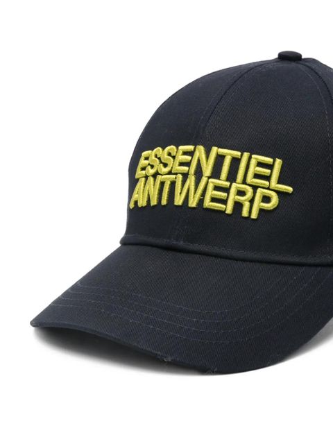 Essentiel Antwerp logo-embroidered baseball cap - Blue