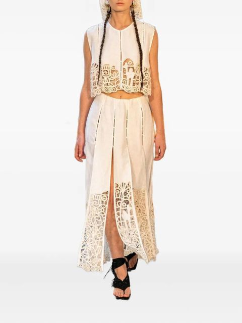 ALEMAIS Rosemary top - White - zdjęcie produktu nr 2