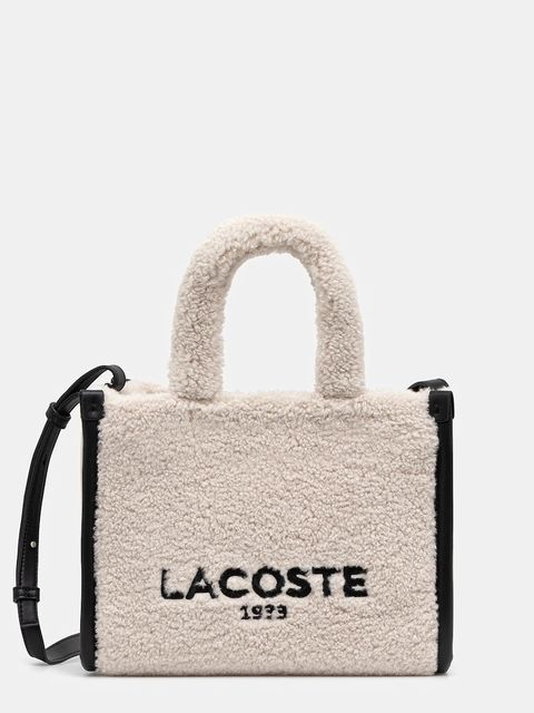 Lacoste torebka kolor beżowy NF5116HX - zdjęcie produktu nr 1