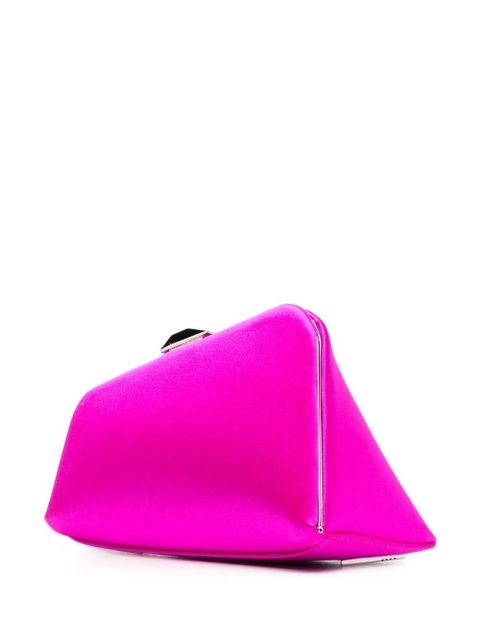 The Attico 8.30PM satin clutch bag - Pink - zdjęcie produktu nr 2
