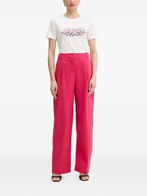 TWINSET floral-motif T-shirt - White - zdjęcie produktu nr 2