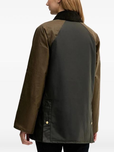 Barbour Kettlewell corduroy panel jacket - Green