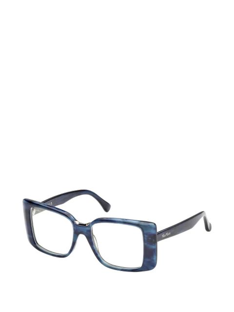 Max Mara Eyewear square-frame glasses - Blue - zdjęcie produktu nr 2