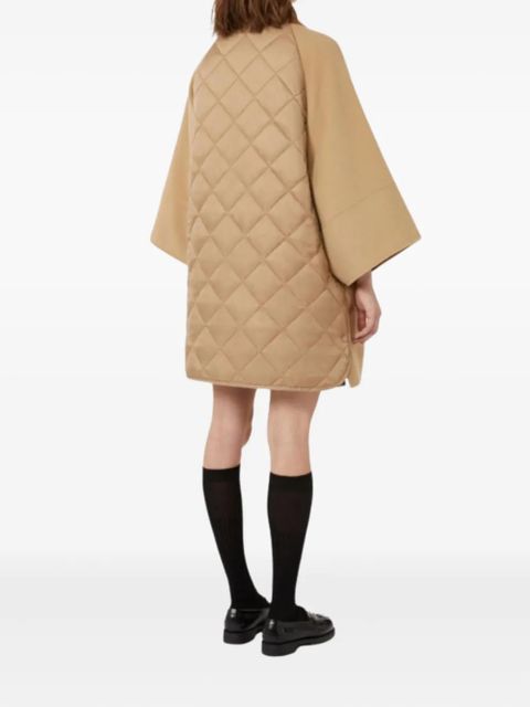 Weekend Max Mara RUFO single-breasted wool coat - Brown