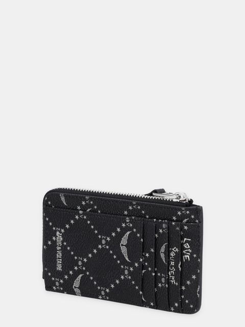 ZADIG&VOLTAIRE portfel damski kolor czarny LWSG03642