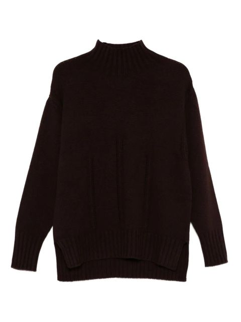TOM FORD high-neck ribbed jumper - Brown - zdjęcie produktu nr 1