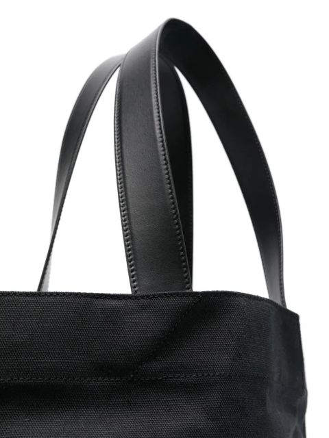 Jil Sander Book logo-print tote bag - Black
