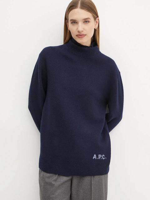 A.P.C. sweter wełniany pull walter