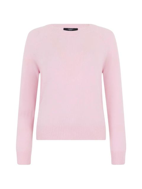 Weekend Max Mara long-sleeve crewneck sweater - Pink - zdjęcie produktu nr 1