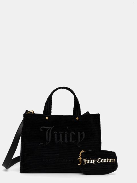 Juicy Couture torebka Iris Velvet kolor czarny BIJIR8941WC9 - zdjęcie produktu nr 1