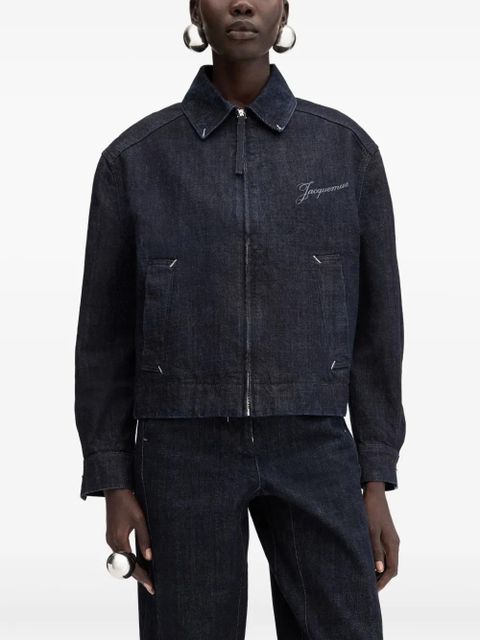 Jacquemus La Veste De-Nîmes Canevas - Blue