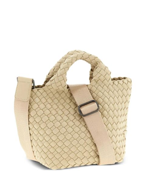 NAGHEDI petit St. Barths woven tote bag - Neutrals
