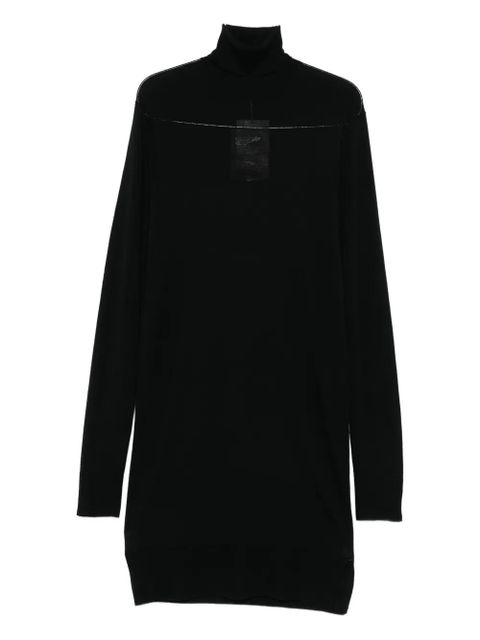 TOTEME turtleneck midi dress - Black